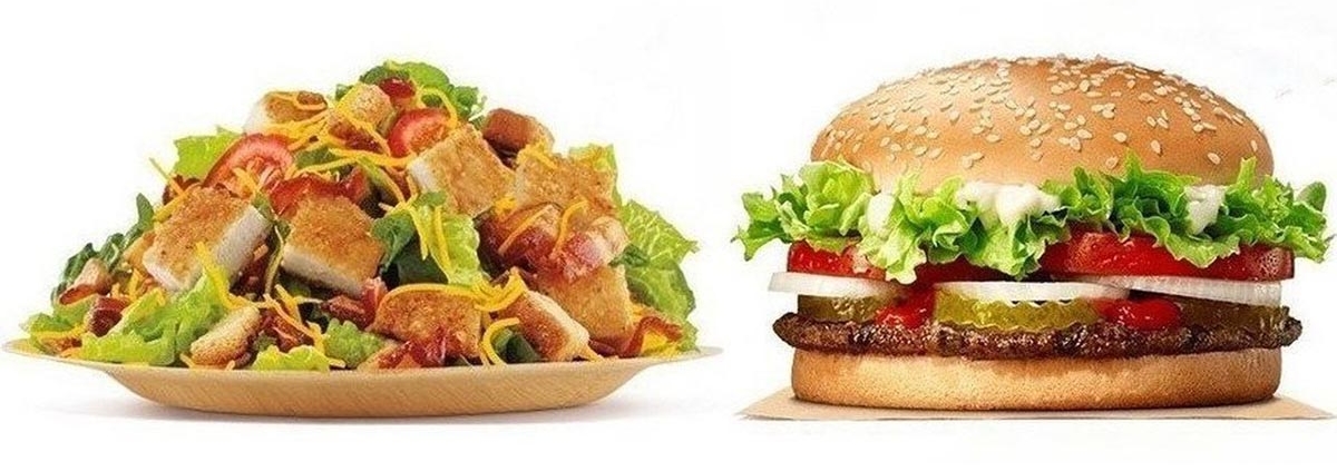 Salad or cheeseburger Your coworkers shape your food choices - سالاد یا چیزبرگر تاثیر همکاران بر انتخاب غذایی یکدیگر