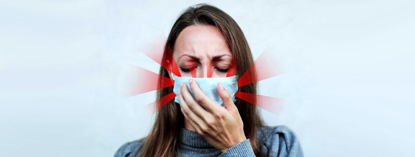 COVID-19 Coughing without masks distancing alone is not enough - فاصله گذاری بدون ماسک کم اثر